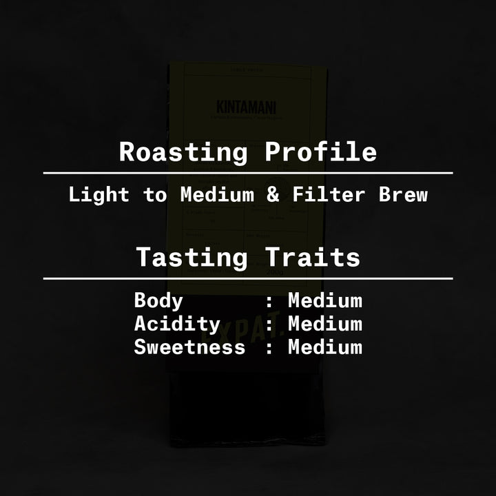 Coffee Beans Kintamani Honey Filter Roast | Bag 1Kg