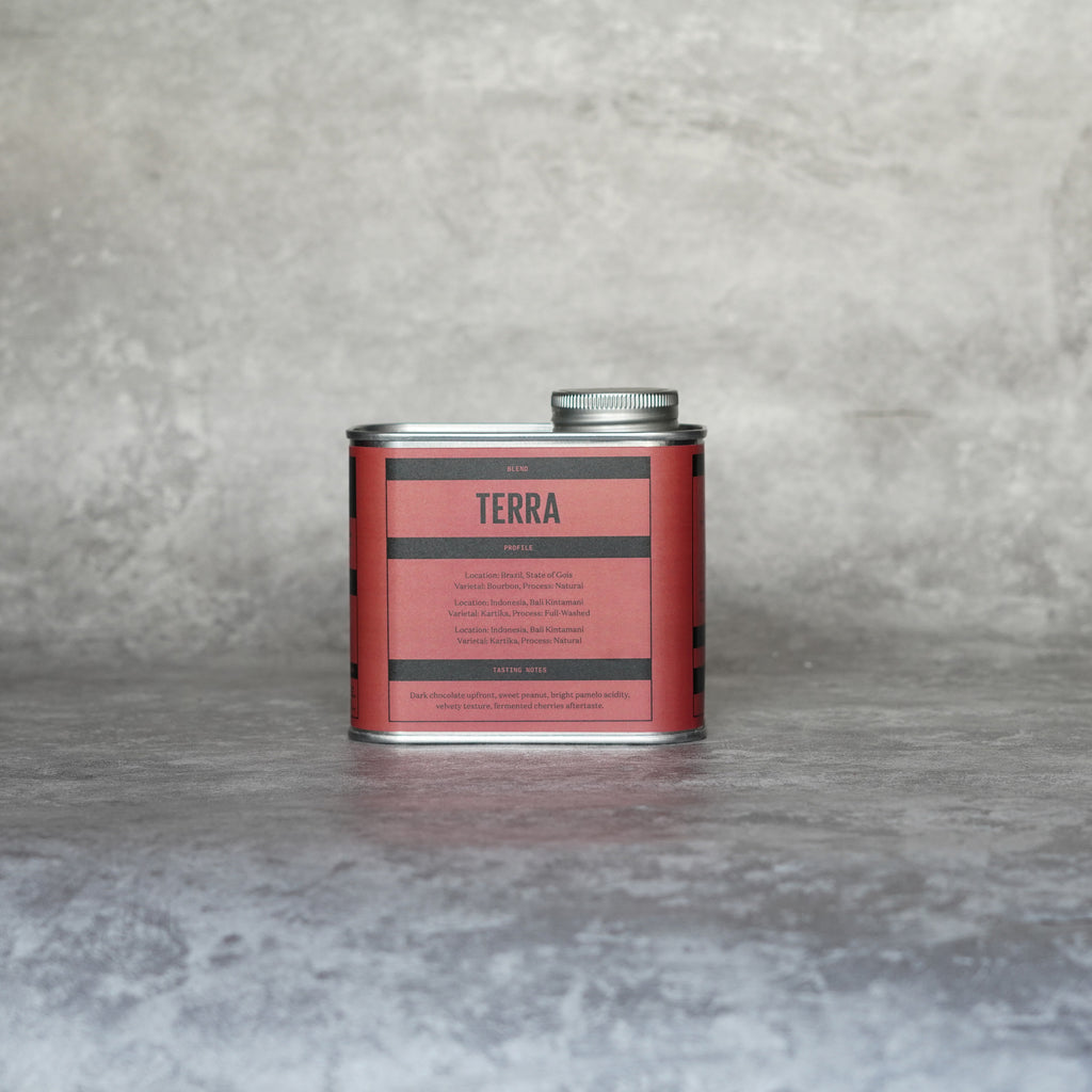 Photo of Coffee Beans Terra Espresso Blend Tin 200Gr