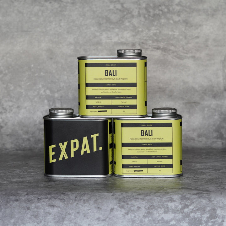 Coffee Beans Bali Kintamani Natural Espresso | Tin 200gr