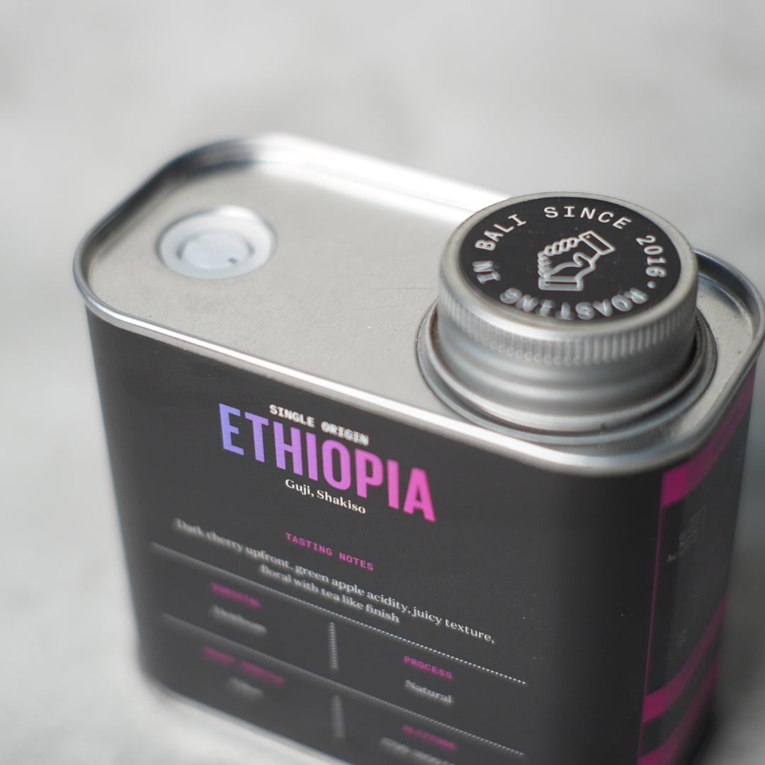 COFFEE BEANS ETHIOPIA FILTER ROAST | TINS 200gr