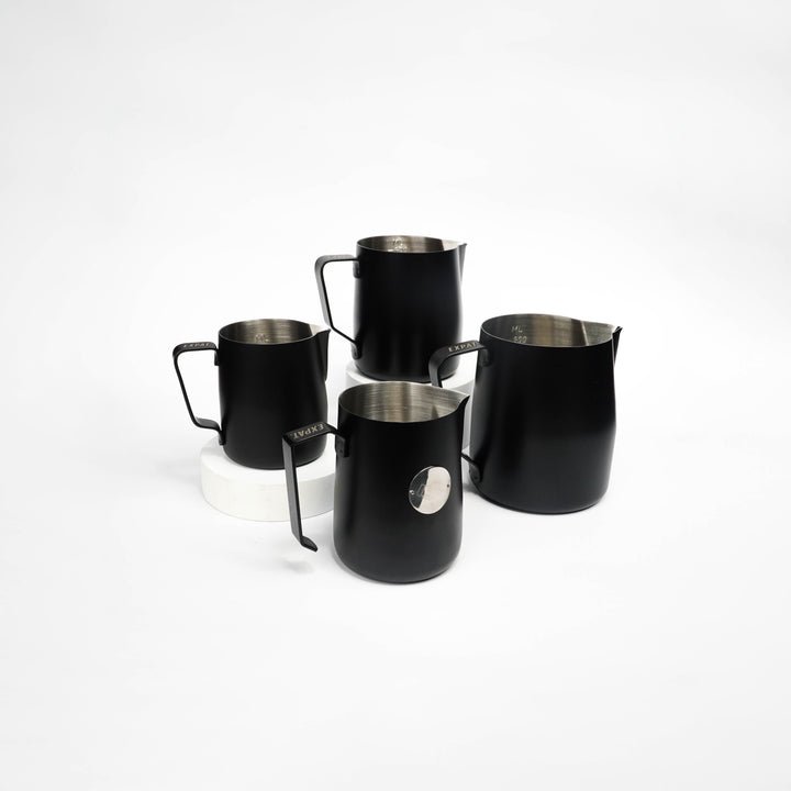 Pesado Black Enamel Milk Jug