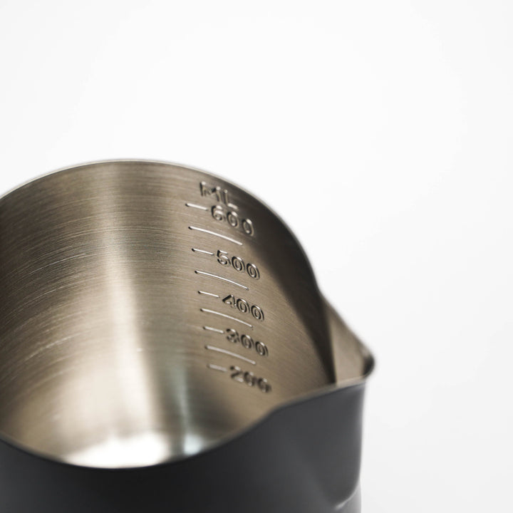 Pesado Black Enamel Milk Jug