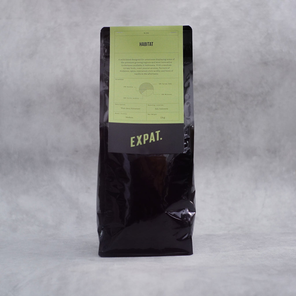 Photo of Expat Roasters Habitat Espresso Blend Medium Biji Kopi Arabika 1Kg