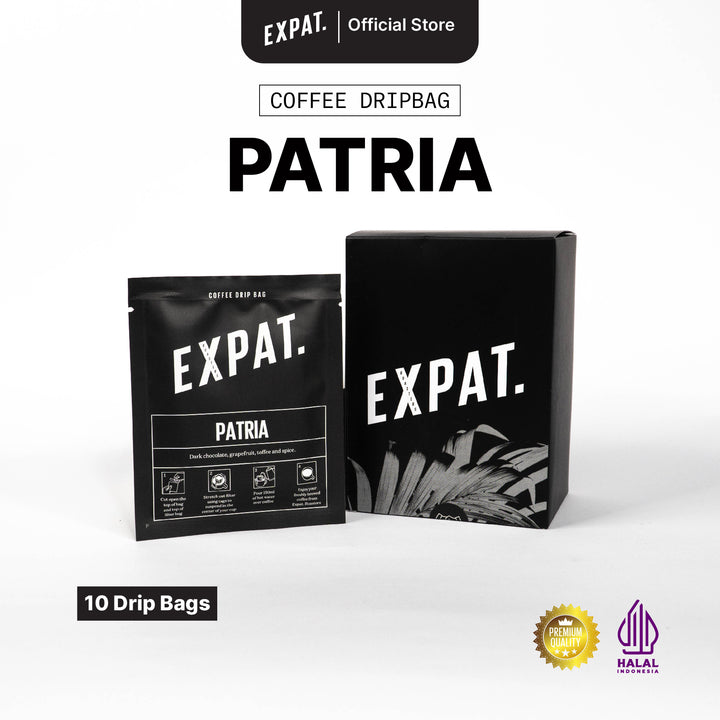 Expat. Roasters Single Use Coffee Filter 10g | Drip Bag Filter Kopi (1 pcs)
