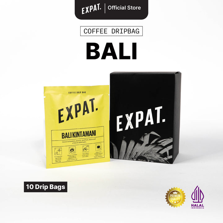 Expat. Roasters Single Use Coffee Filter 10g | Drip Bag Filter Kopi (1 pcs)