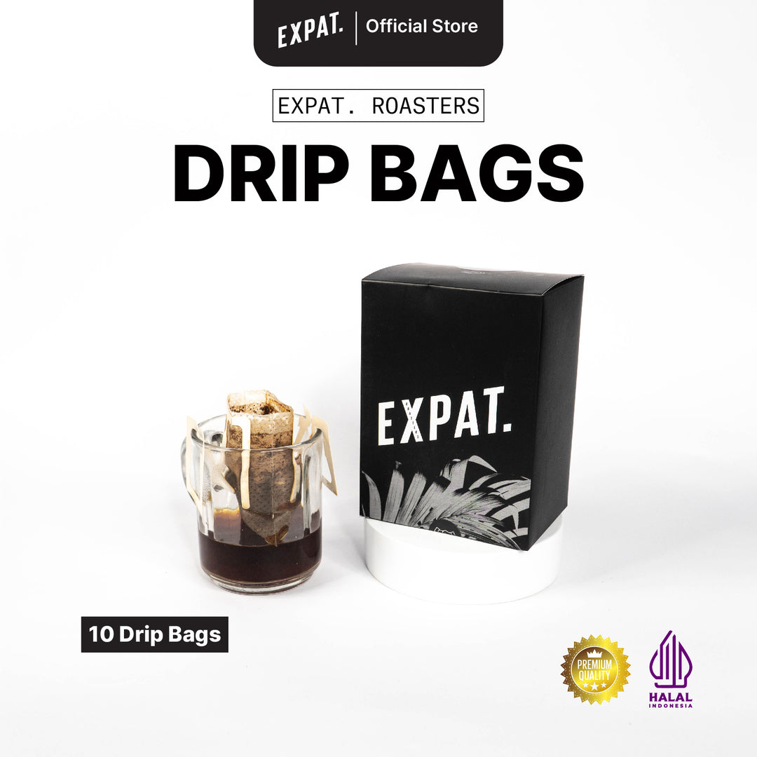 Expat. Roasters Single Use Coffee Filter 10g | Drip Bag Filter Kopi (1 pcs)