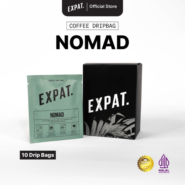 Expat. Roasters Single Use Coffee Filter 10g | Drip Bag Filter Kopi (1 pcs)