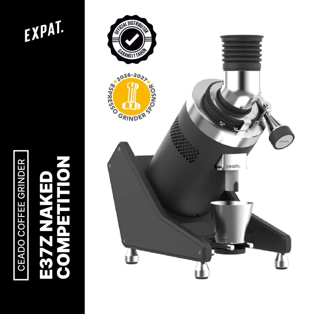 Ceado E37Z Naked Single Dose Coffee Grinder Black