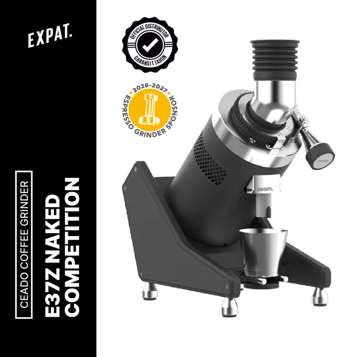 Ceado E37Z Naked Single Dose Coffee Grinder Black
