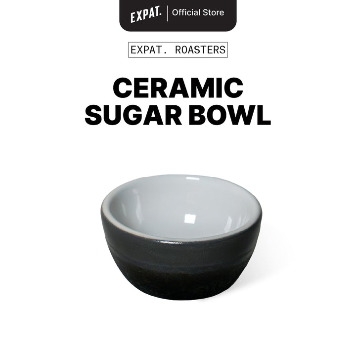 Expat. Roasters Ceramic Sugar Bowl