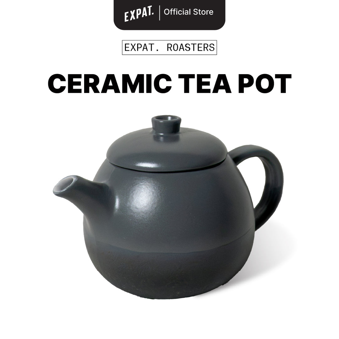 Expat. Roasters Ceramic Tea Pot