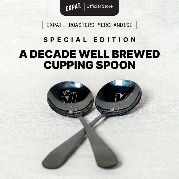 Expat. Roasters 10th Anniversary Special Cupping Spoon Set