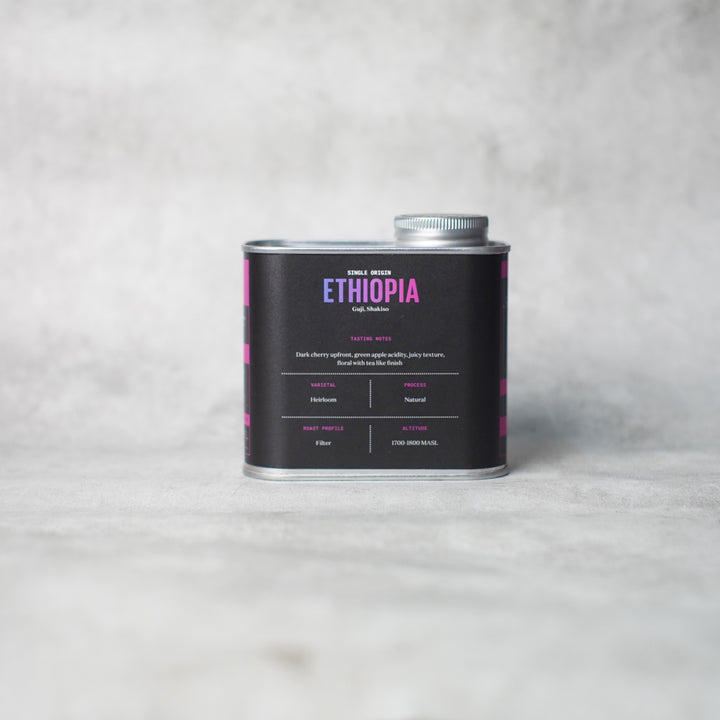 COFFEE BEANS ETHIOPIA FILTER ROAST | TINS 200gr