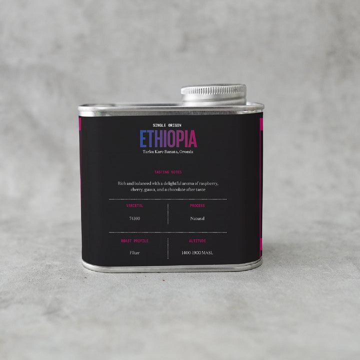Premium Coffee Beans Ethiopia + Single Origin Premium Pack 2 x 200gr
