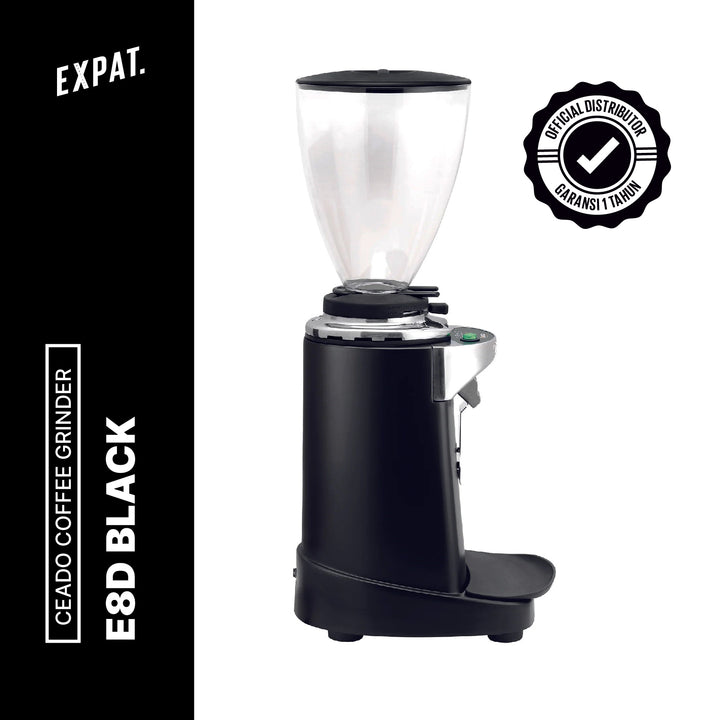 Ceado E8D Retail Coffee Grinder in Black