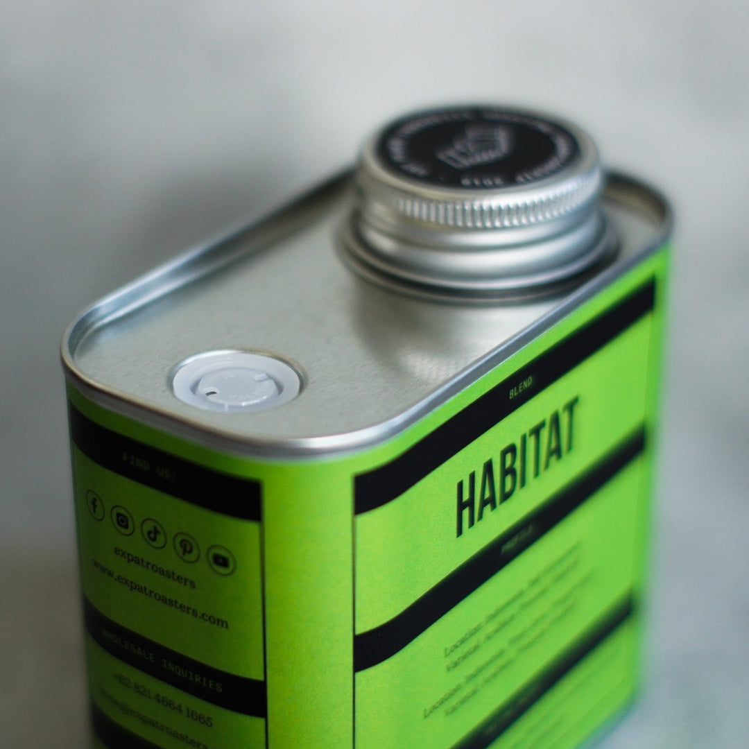 Coffee Beans Habitat Espresso Medium Roast | Tins 200gr