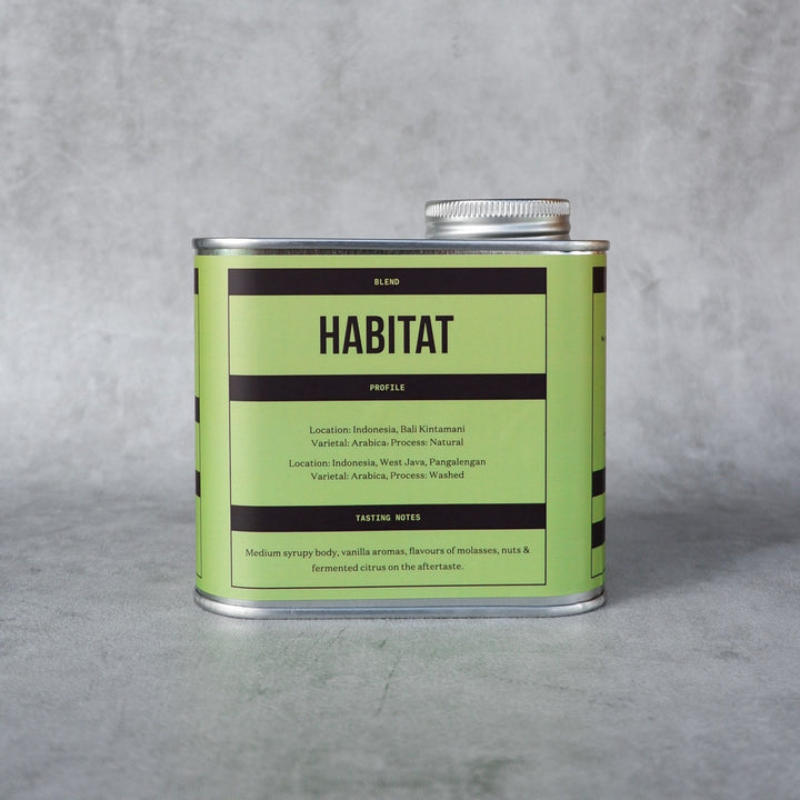 Coffee Beans Habitat Espresso Medium Roast | Tins 200gr